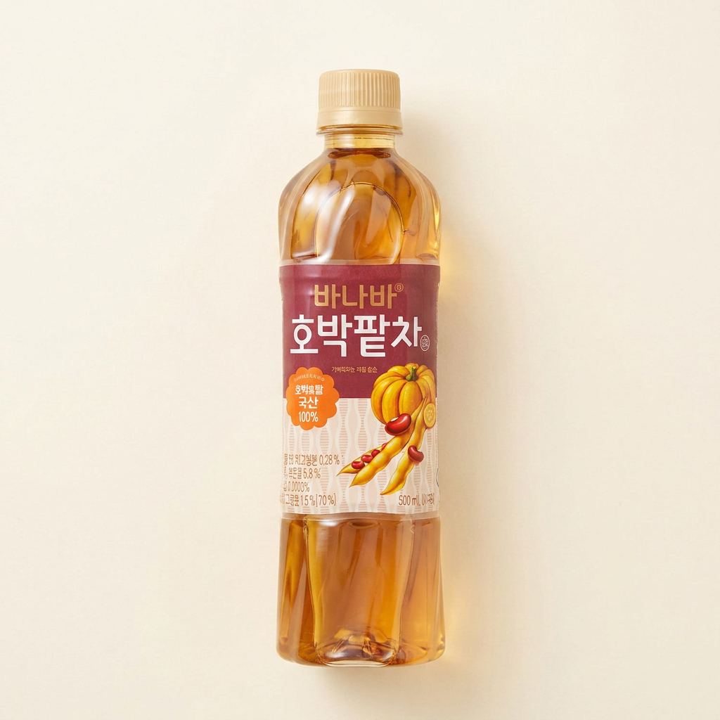 웅진 바나바 호박팥차, 500ml, 20개