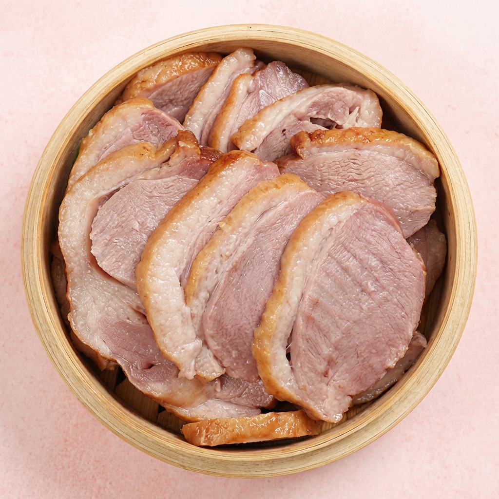 훈제 오리 슬라이스, 800g, 3개