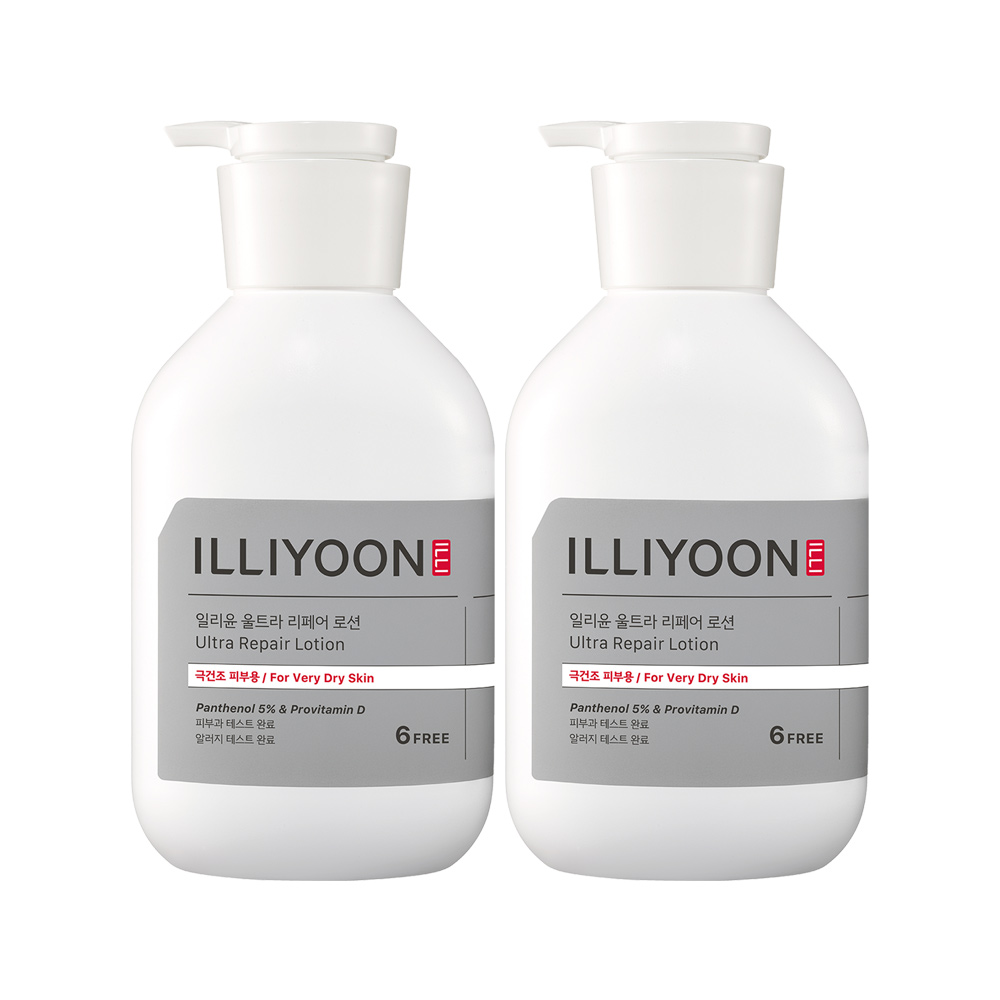 일리윤 울트라리페어 로션, 528ml, 1+1 구성, 총 2개