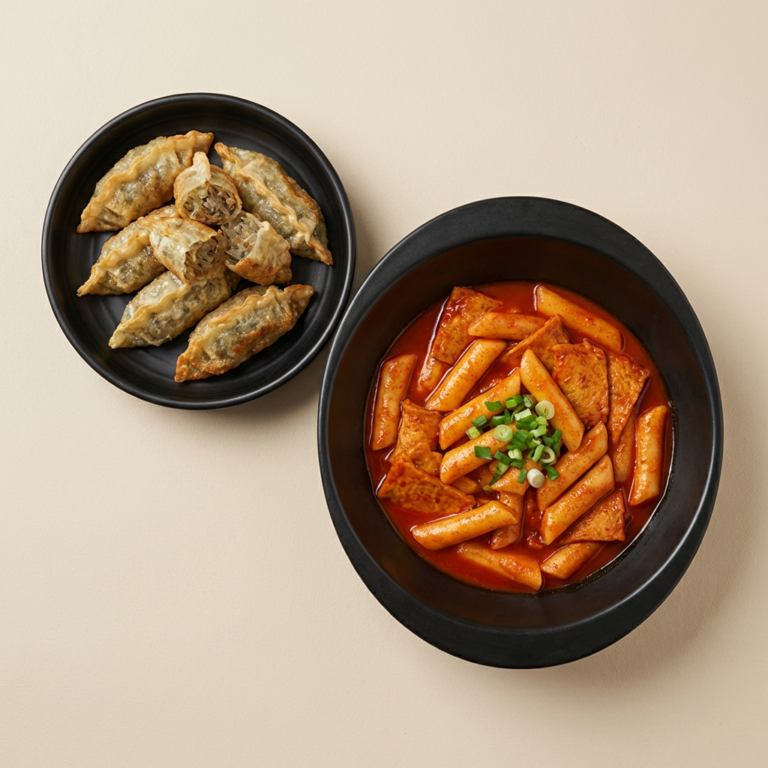 반야월할매 당면만두 420g, 2봉 + 국물떡볶이, 499g, 2봉