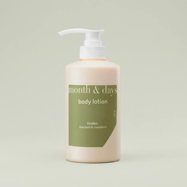 먼스앤데이즈 퍼퓸케어 바디로션, 린든 라임바질 앤 만다린, 500ml, 1개