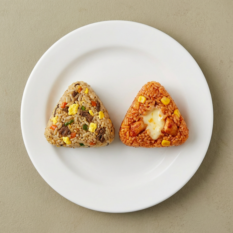 애슐리 주먹밥 2종세트, 콘치즈닭갈비 + 소고기스크램블, 100g, 10개, 1세트