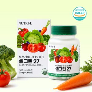 뉴트리엘 이너포뮬러 샐그린 27, 500mg, 60정, 1개