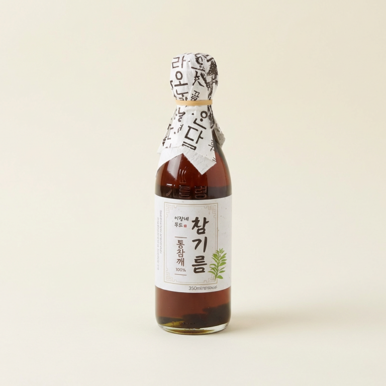 전통압착 통참기름, 350ml, 2개