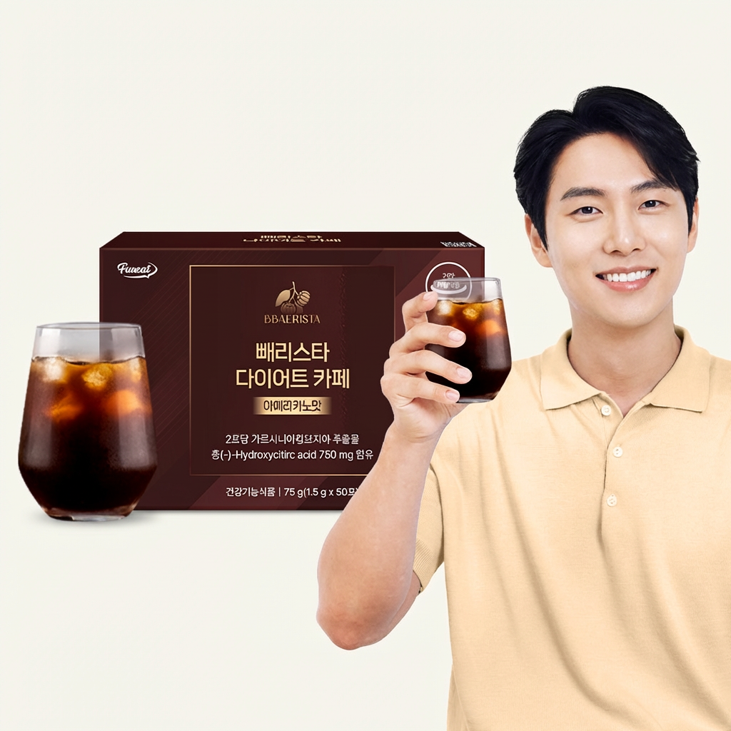 빼리스타 다이어트 카페 아메리카노맛, 1.5g, 50포, 1박스
