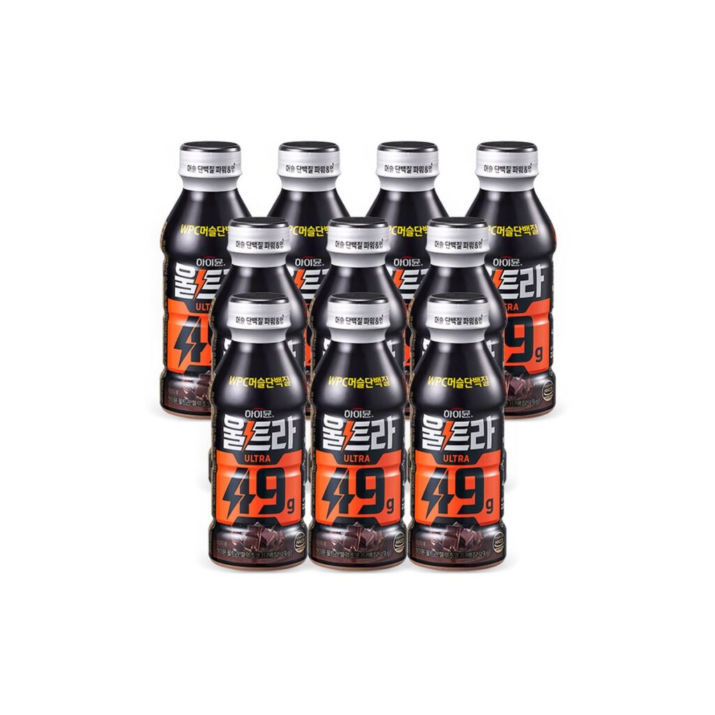 일동후디스 하이뮨 울트라 49g 블랙초코맛, 400ml, 10개