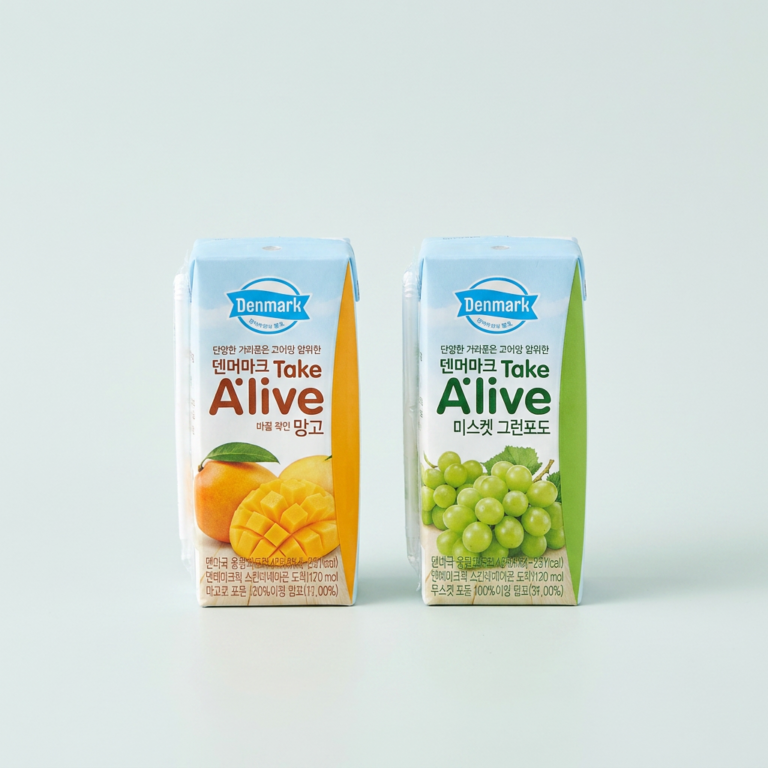 덴마크 테이크얼라이브 머스캣청포도+망고, 120ml, 48개