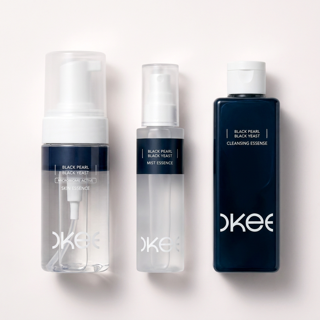 오키뷰티 흑진주 흑효모 에센스, 액티브 스킨, 110ml, 1개 + 클렌징, 150ml, 1개 + 미스트, 80ml, 1개, 1세트