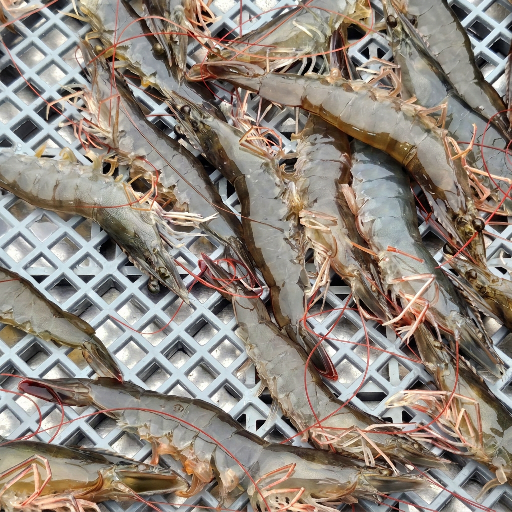국내산 활 흰다리새우 횟감가능, 1kg, 1박스