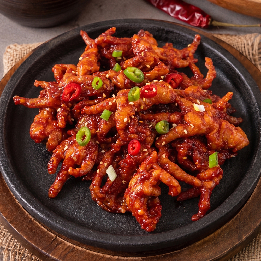 사과숙성 양념 무뼈닭발, 300g, 5팩