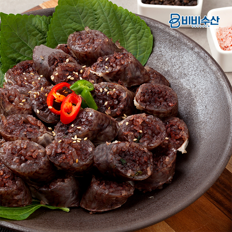 비비수산 찰순대, 1kg, 1개 + 땡초 찰순대, 1kg, 1개