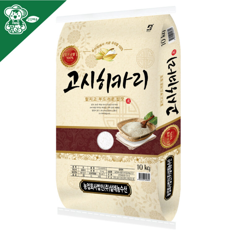 살레농수산 햅쌀 고시히카리, 상등급, 10kg, 1개