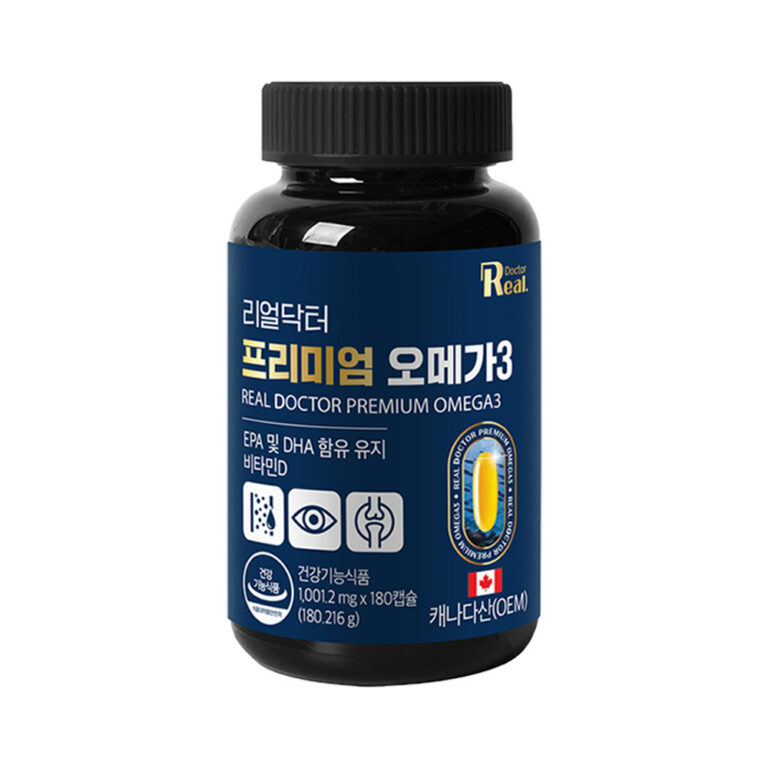 리얼닥터 오메가3, 1100mg, 180캡슐, 1개
