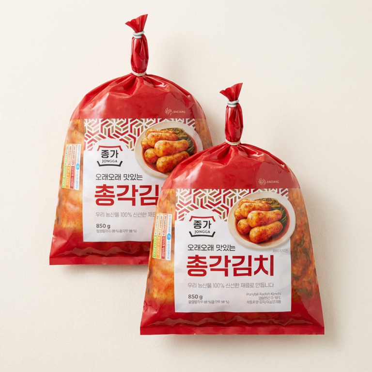 종가 총각김치, 850g, 2개