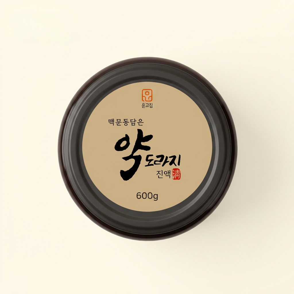 맥문동담은 약도라지 진액 청, 600g, 1세트