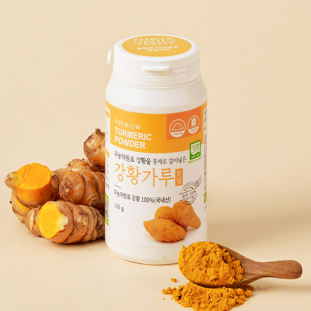 무농약 국내산 햇 강황가루, 150g, 1개