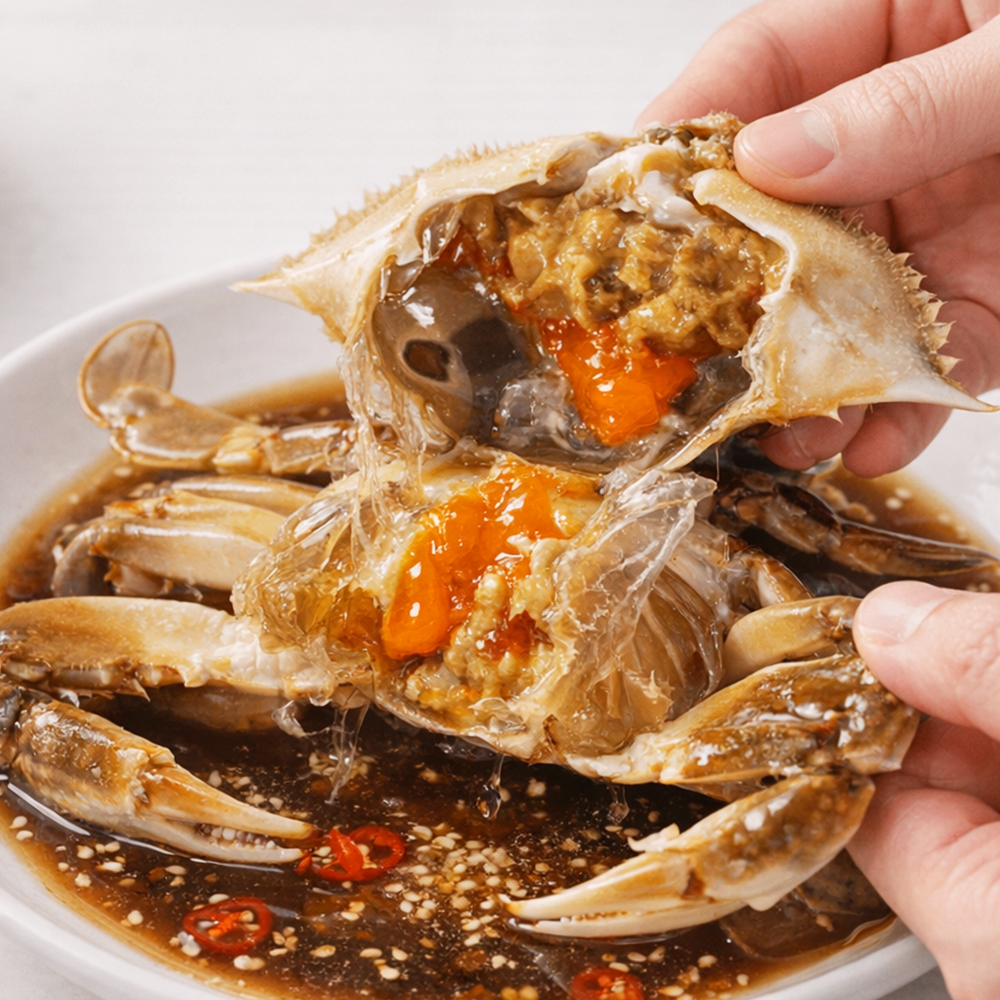 삼점암꽃게장 간장게장, 4kg, 1박스