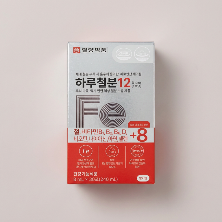 일양약품 하루철분12, 액상형, 8ml, 30포, 1개
