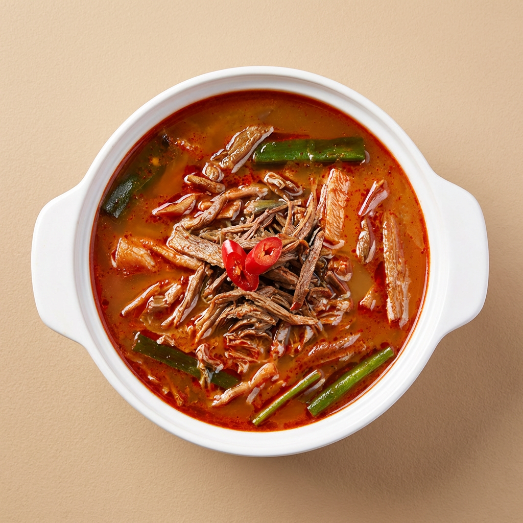 교동 육개장, 500g, 5개