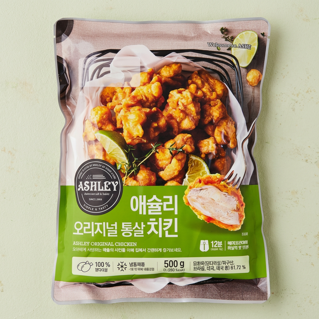 애슐리 오리지널 통살치킨, 500g, 2개