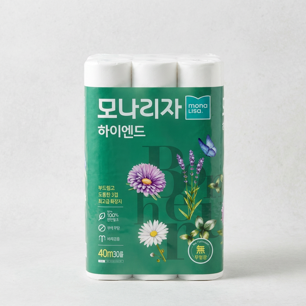 모나리자 하이엔드, 40m, 30롤, 2팩
