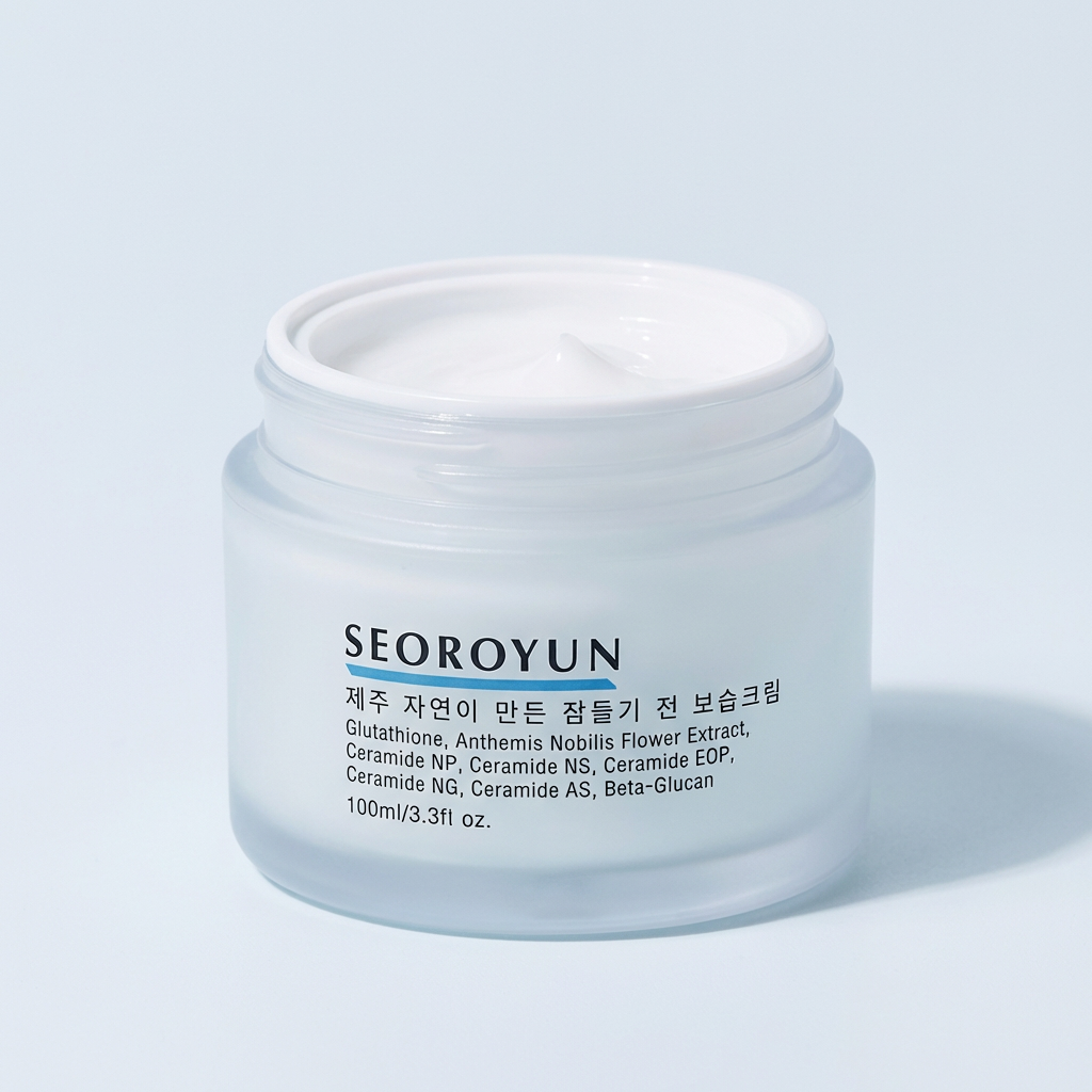 서로윤 제주 세라마이드 판테놀 시카 크림, 100ml, 1개