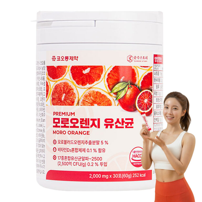 코오롱제약 모로오렌지 유산균, 2g, 30포, 1개